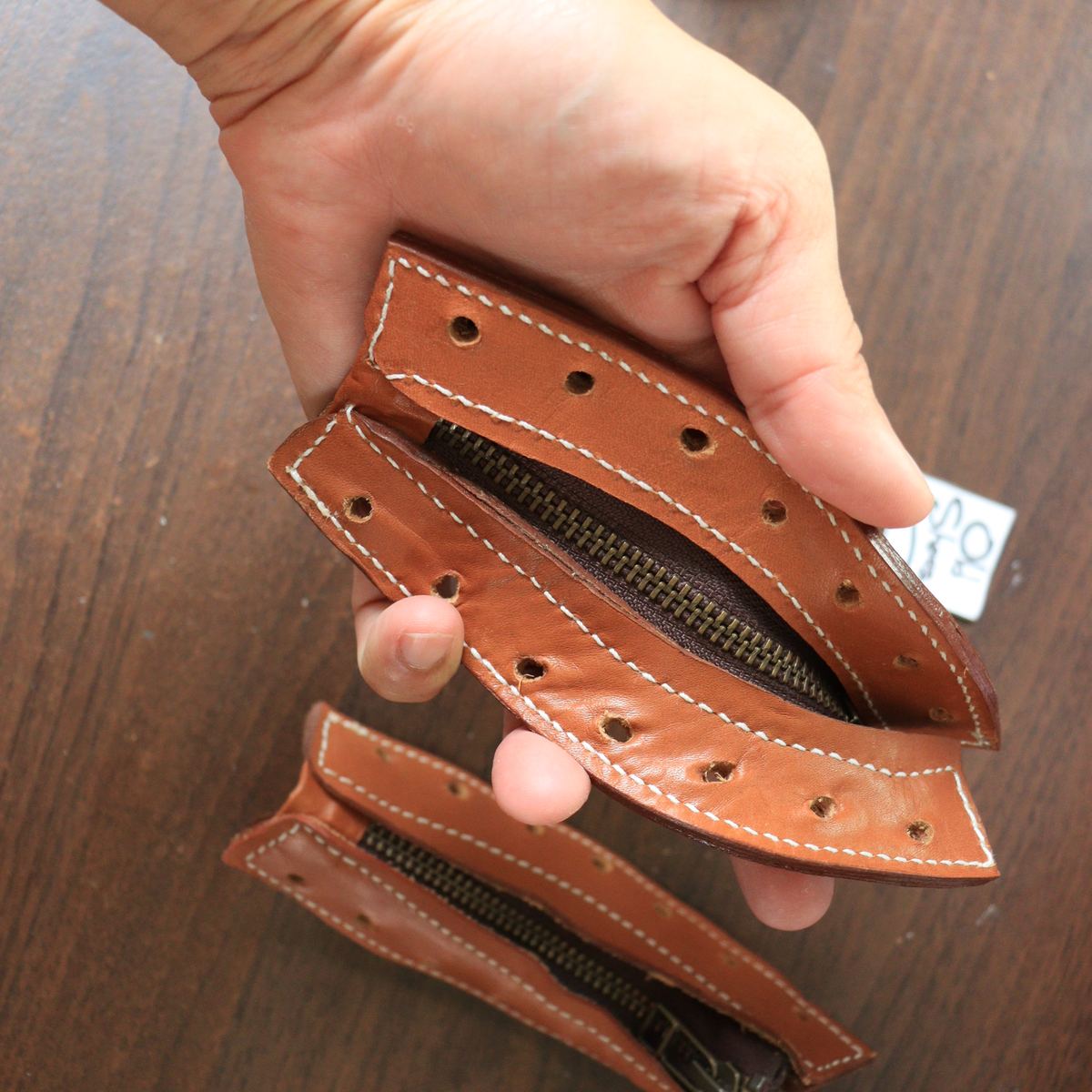 Unbranded Boot Zipper Insert หนังแท้ รูปที่ 3