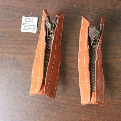 Unbranded Boot Zipper Insert หนังแท้