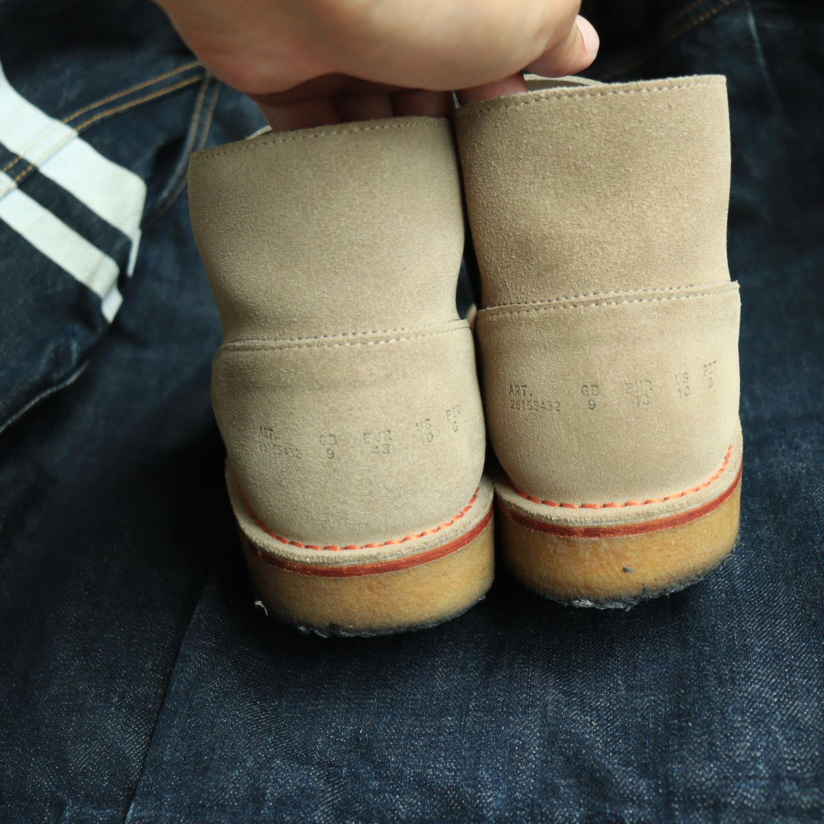 Clarks Desert Boot Inside Out x BEAMS รูปที่ 3