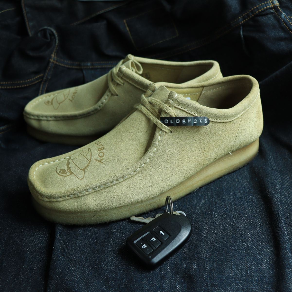Clarks Wallabee x Paperboy Paris (Maple Suede) รูปที่ 4