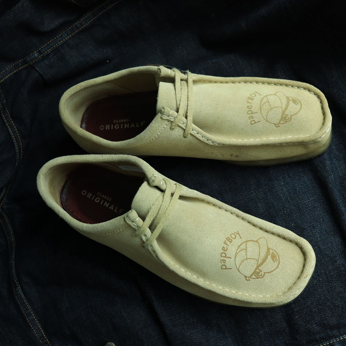 Clarks Wallabee x Paperboy Paris (Maple Suede) รูปที่ 8