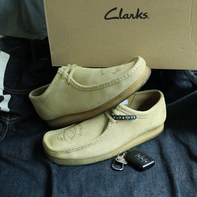 Clarks Wallabee x Paperboy Paris (Maple Suede)
