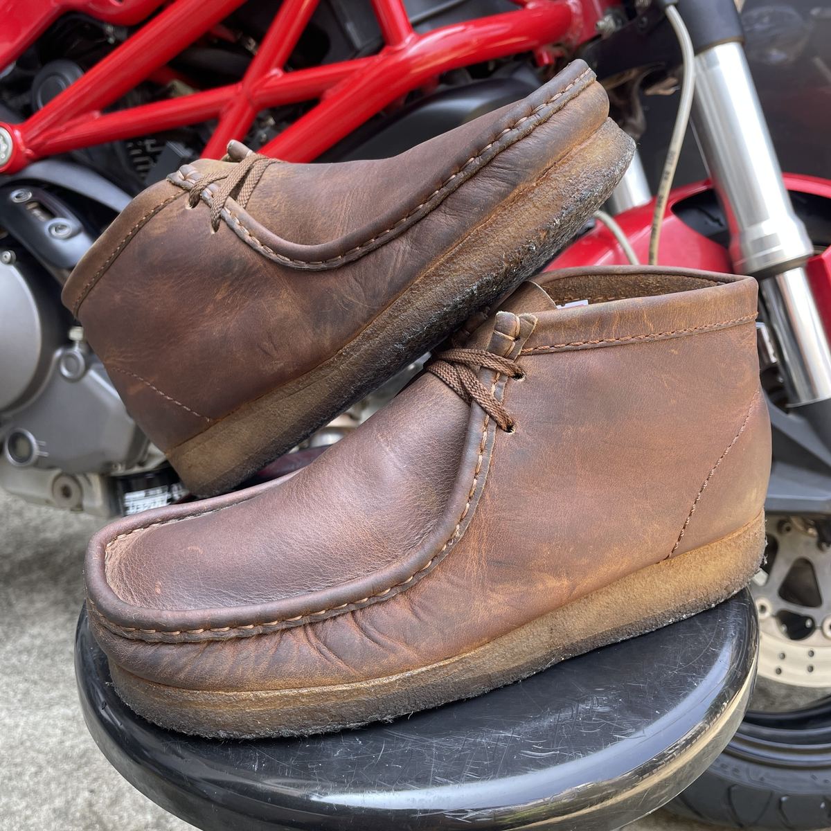 Clarks Wallabee Boot รูปที่ 1