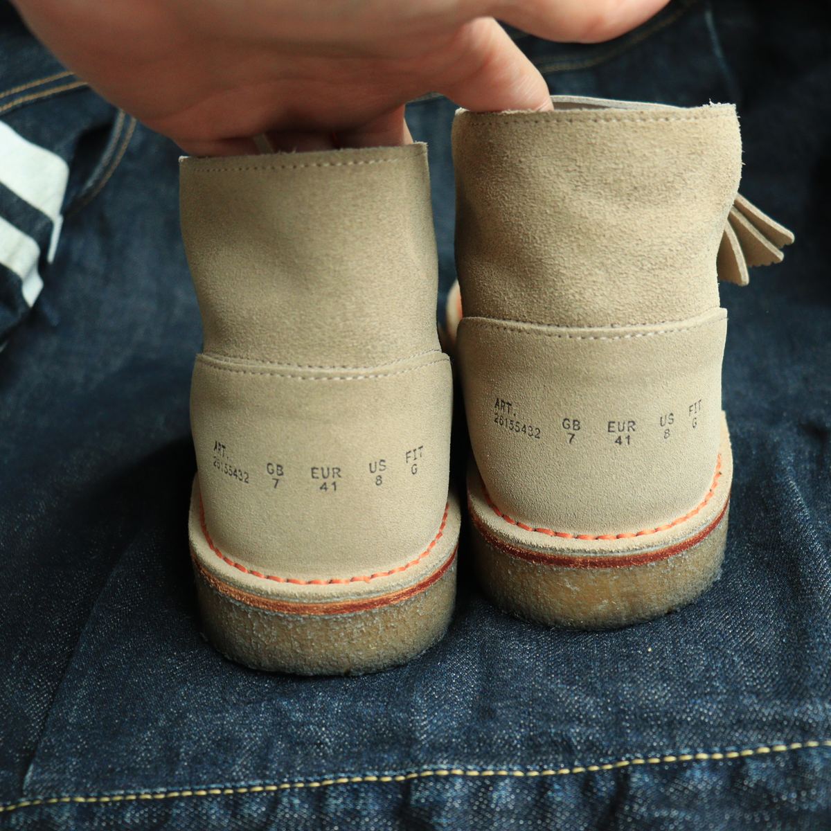 Clarks Desert Boot Inside Out x BEAMS รูปที่ 4