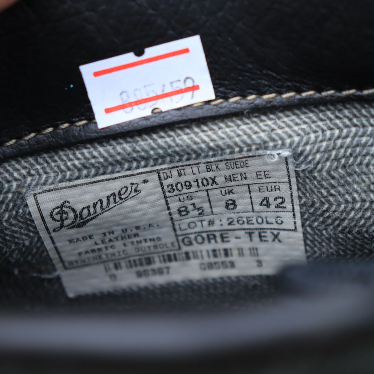 Danner Mountain Light Black Suede รูปที่ 8