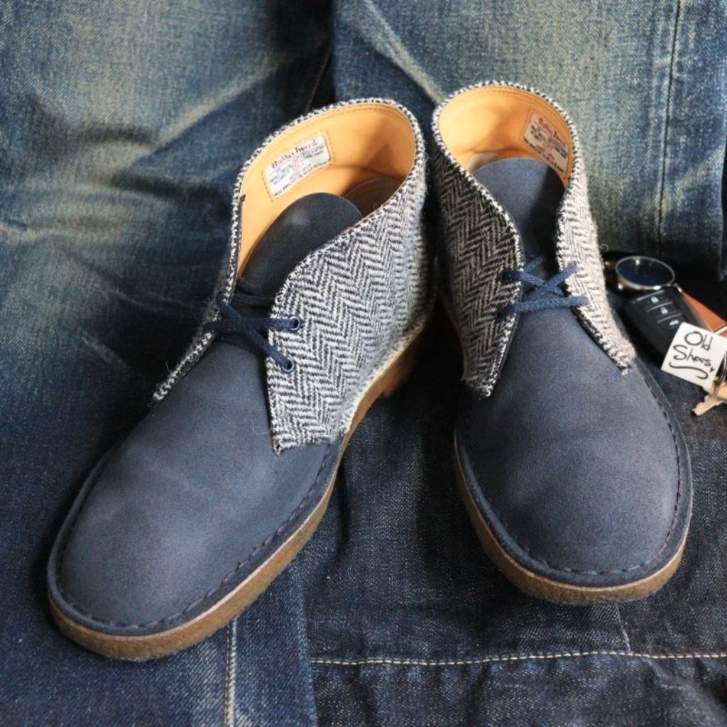 Clarks Desert Boot x Harris Tweed รูปที่ 7