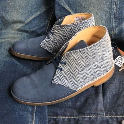 Clarks Desert Boot x Harris Tweed