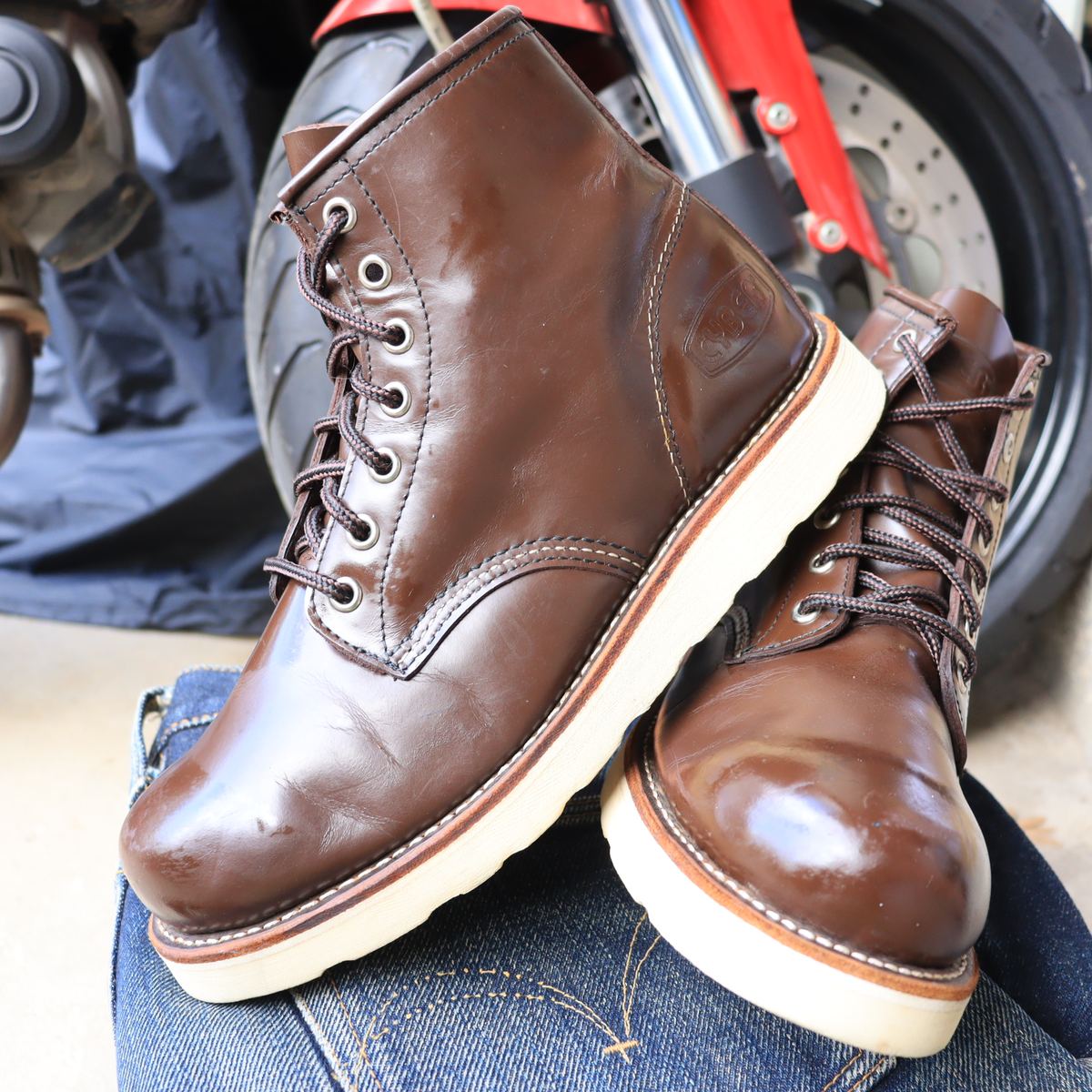 CYBER 6" Round Plain Toe Wedge Boot (ไม่มีรหัสรุ่นในป้าย) รูปที่ 7