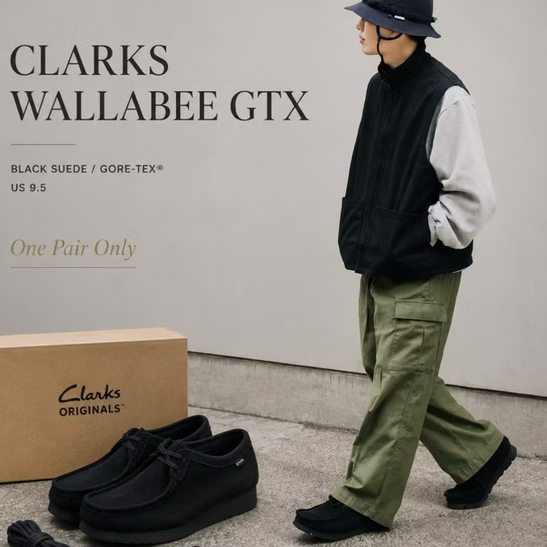 Clarks wallabees x Goretex รูปที่ 2