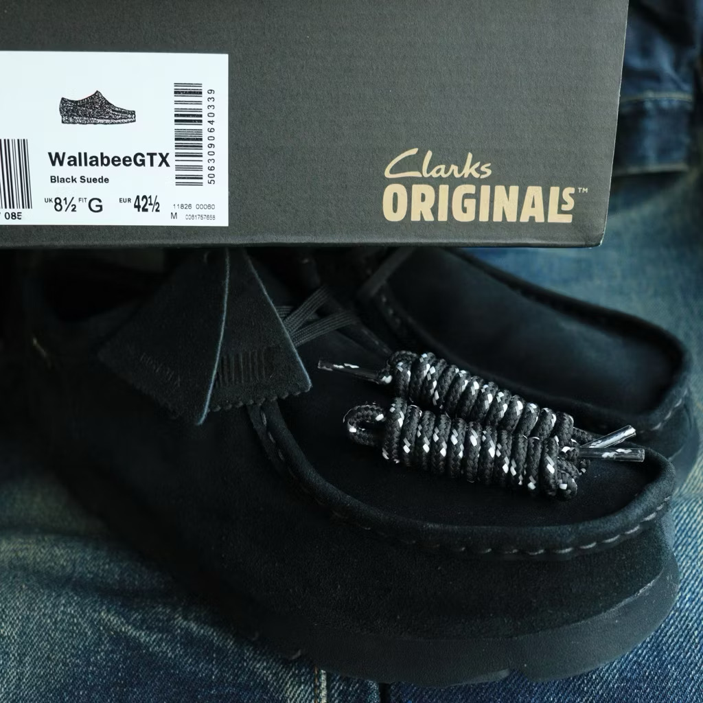 Clarks wallabees x Goretex รูปที่ 4