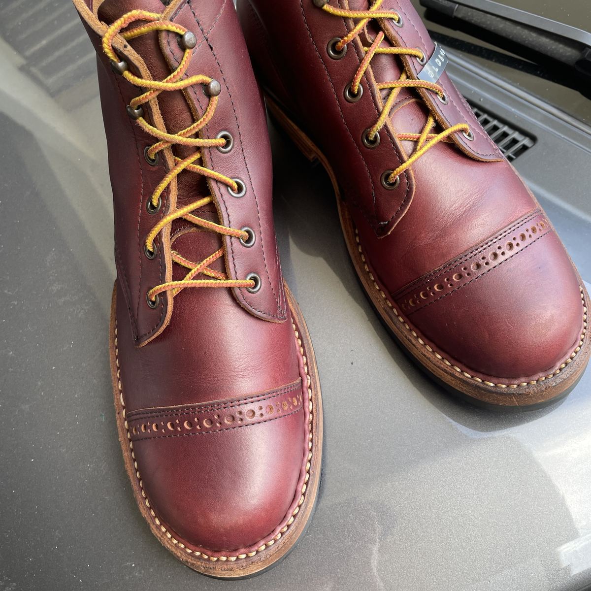 Whites Semi-Dress base (2332HC) — Pronto Custom Cap-Toe Brogue รูปที่ 7